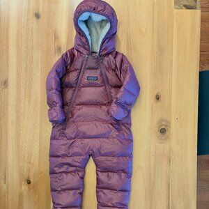 Patagonia Puffer Down Snowsuit for 6-12M